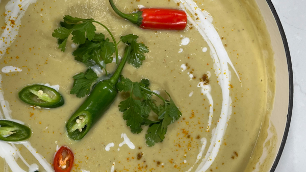 شوربة الزهرة بالكاري الصحية