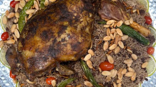 فخدة خاروف مع أرز مبهر