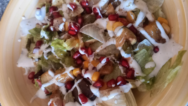 سلطة الخضروات المشوبه سلطة الخضروات المشوبه